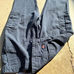 Dickies Gray Cargo Pants Durable Workwear